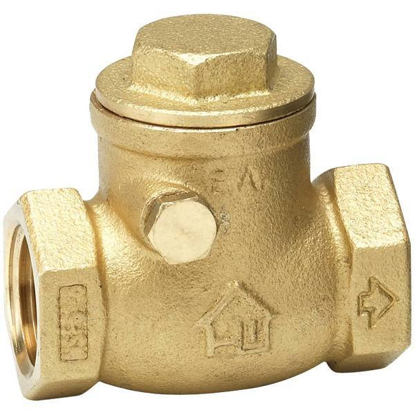 Homewerks 1/2 ", Lead Free Brass FIP X FIP Swing Check Valve