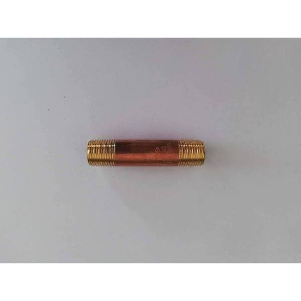 Everbilt 1/2 In. X 3-1/2 In. Brass Nipple (10-Pack)