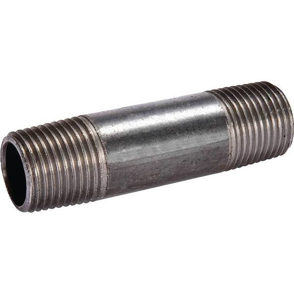 Southland 1/2 In. X 8 In. Black Steel Nipple