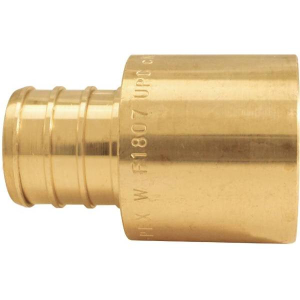 Apollo 3/4 In. Brass PEX-B Barb X 3/4 In. Female Copper Sweat Adapter