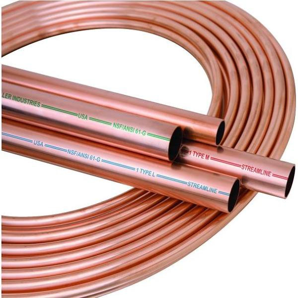 Streamline 1/2 In. X 60 Ft. Type-K Soft Copper Tubing