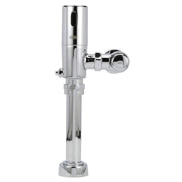 Zurn Ecovantage Ztr Exposed Sensor Piston Dual Water Closet Flush 1.6 Gpf Chrome