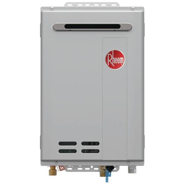 Rheem Rtg-Series 9.5 GPM High Efficiency Outdoor Natural Gas Residential Tankless Water Heater