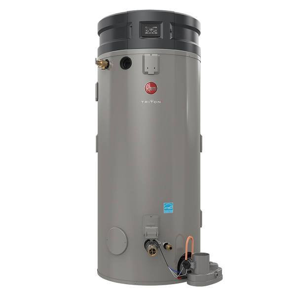 Rheem Commercial Triton Super Duty High Efficiency 119 Gal Tall 5-Year 500k BTU Natural Gas Tank Water Heater