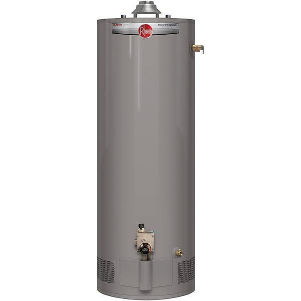 Rheem Professional Classic 40 Gal. Tall 6-Year 32k BTU Atmospheric  Liquid Propane Gas Tank Water Heater