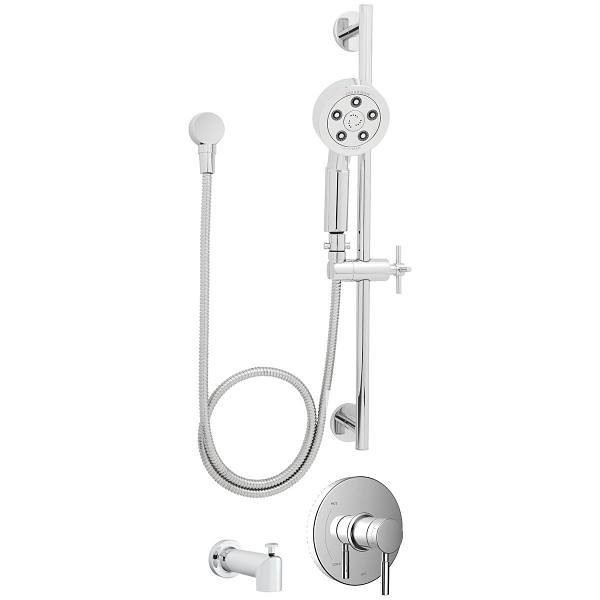 Speakman Neo Slide Bar Shower Tub Combo Model Slv-1040