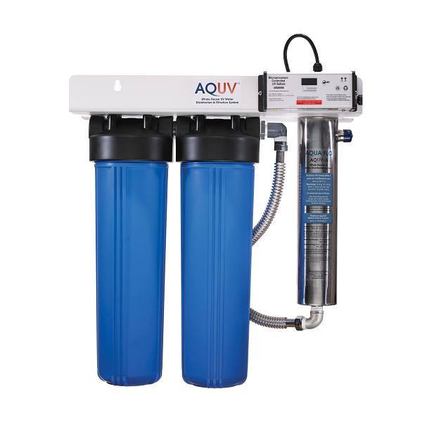 Aqua Flo Series Whole House Ultraviolet Disinfect Filter Rack System Aquv-20r22