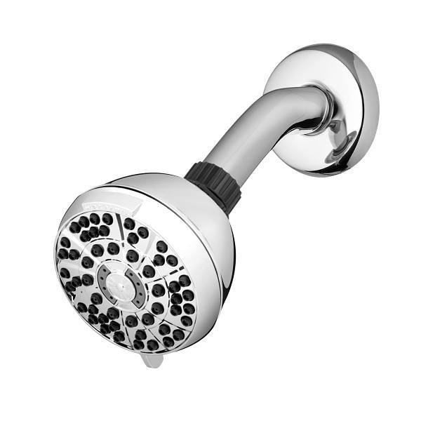 Waterpik Powerpulse Massage Fixed Mount 6-Set Showerhead Chrome 1.8 GPM