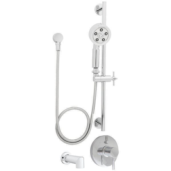 Speakman Slv-1450-Ada Neo Diverter Trim Shower And Tub Package