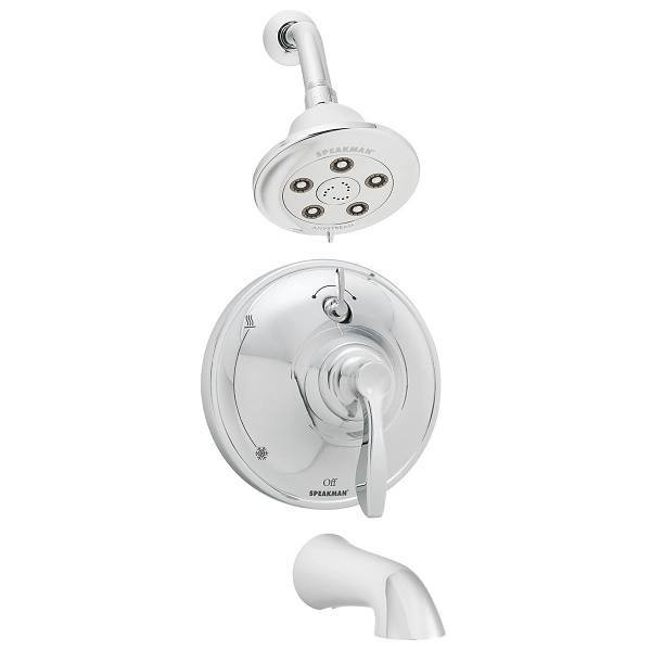 Speakman Slv-10430 Chelsea Diverter Trim Shower And Tub Combination