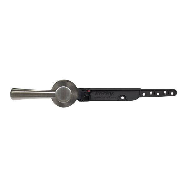 Korky Strongarm Toilet Flush Handle/Lever Simple Brushed Nickel