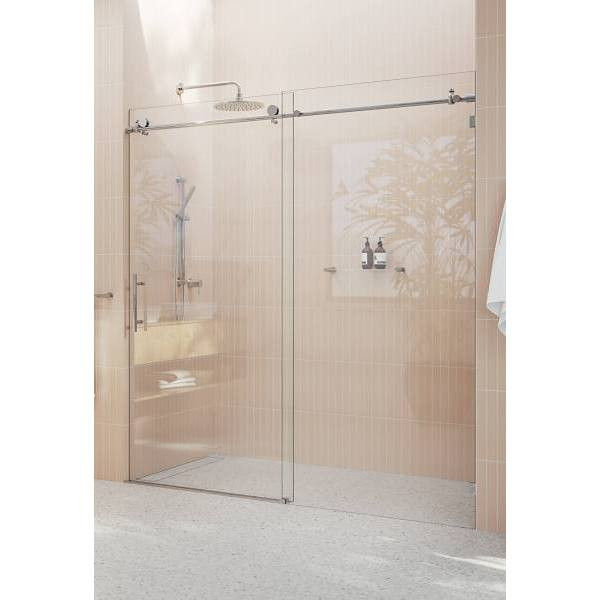 Glass Warehouse Eclipse 68"x78" Frameless Glass Shower Doors Gw-Sld-68-Ch