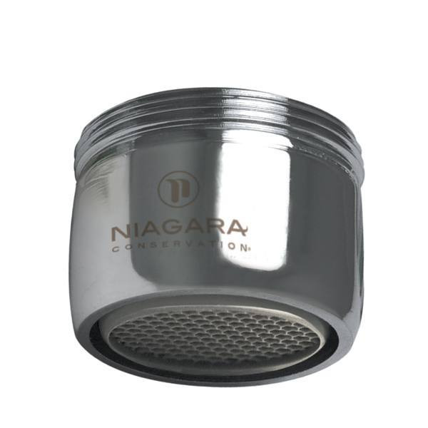 Niagara 1.5 GPM Dual-Thread Bubble Spray Faucet Aerator In Chrome (60-Pk)