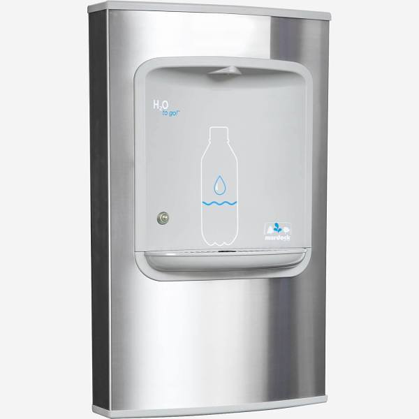 Murdock H2o To Go! ADA Btl Flr 1gpm S/S Surface Mnt Push Button