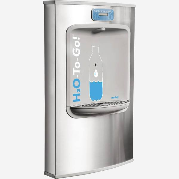 Murdock H2o To Go! ADA Btl Flr 1gpm S/S Surface Mnt Sensor Cnter