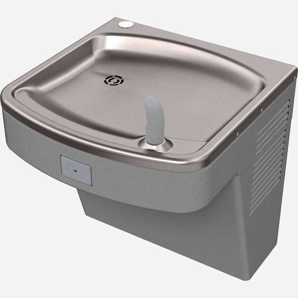 Murdock Wall Mnt ADA Cooler 8gph Gray Finish Flexible Bubbler
