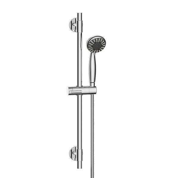 Seasons 6 Spray 1.75 GPM Handheld Showerhead With Adjustable Slide Bar Chrome