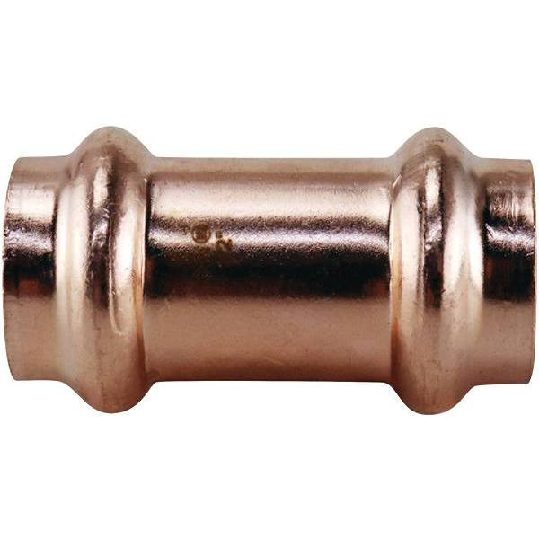 Apollo 1/2 In. X 1/2 In. Copper Prss X Prss Pressure Repair Coupling W/ No Stp