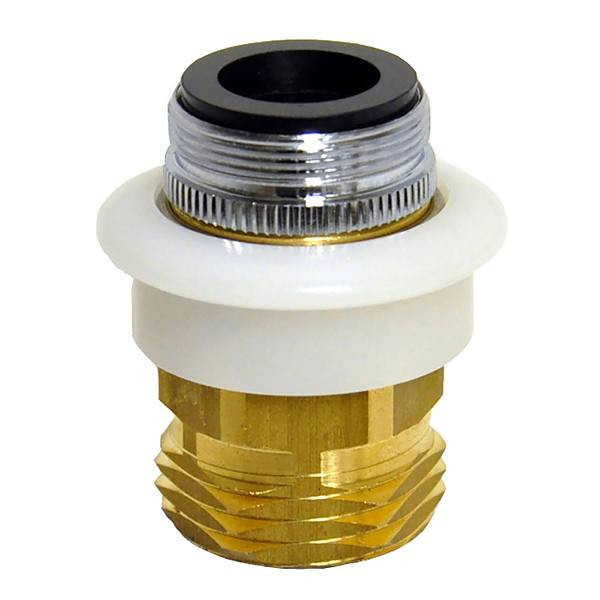 Danco 15/16"-27m Or 55/64" 27f X 3/4" Ghtm Dishwasher Snap Coupling Adapter