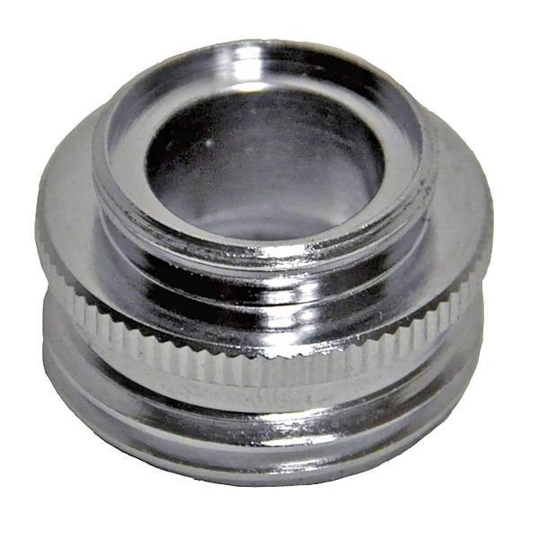 Danco 13/16'-27m X 3/4'-Ghm Or 13/1627f Chrome Garden Hose Adapter