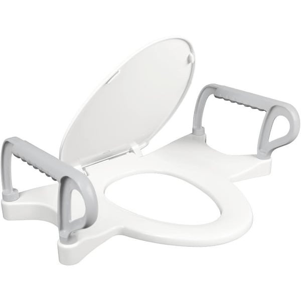 Bemis Stay-Tite Universal Fit Plastic Closed Front Toilet Seat In White