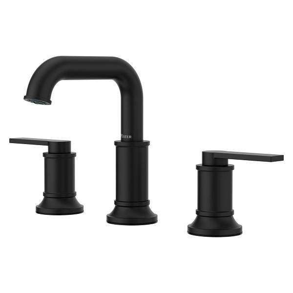 Price Pfister Colfax 2-Handle 8" Widespread Bathroom Faucet Matte Black