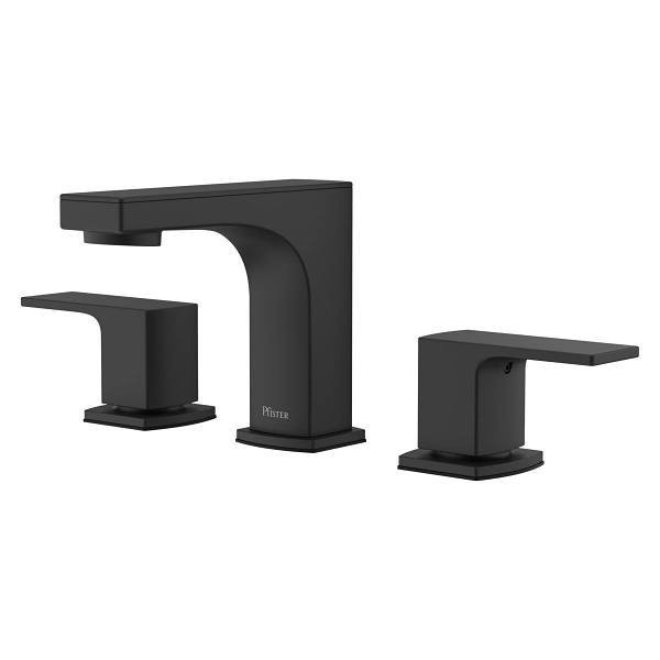 Price Pfister Pfirst Modern 8 " Widespread Faucet Matte Black