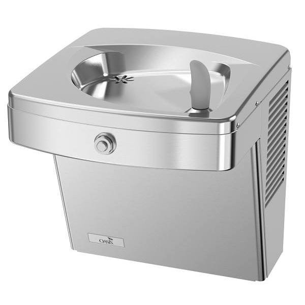 Oasis Vandal Resistant Single Level Water Cooler Refrigerated Stainless Steel