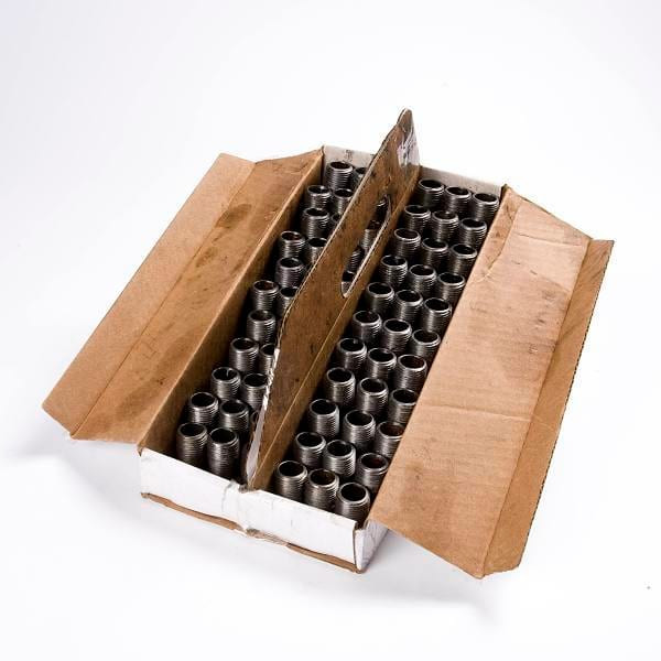 B&k  3/4" X Close-6" Black Steel Schedule 40 Nipple Assortment, Package Of 66