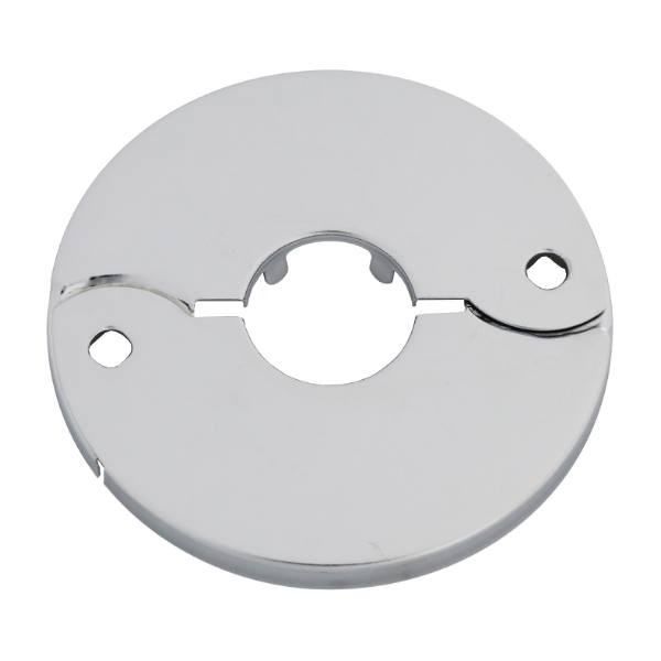 Danco 1/2 IPS Light Stainless Steel Split Escutcheon Chrome Package Of 25