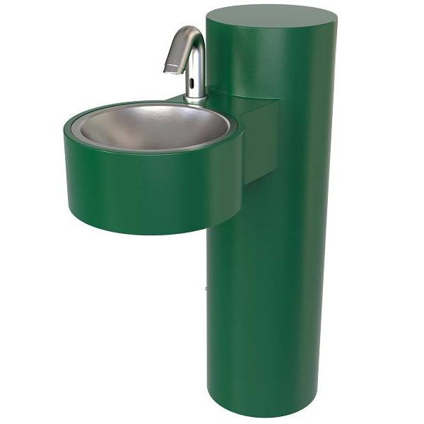 Murdock Wash-N-Go ADA Hand Wash Station Pedestal Green Sensor