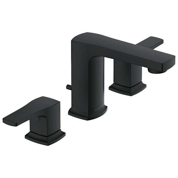 Gerber Tribune 2h Ws Lavatory Faucet 50/50 Pu Drain 1.2 Satin Black