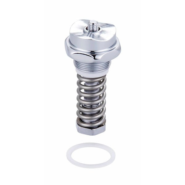 Central Brass Self-Closing Stem Assembly With Centerpiece