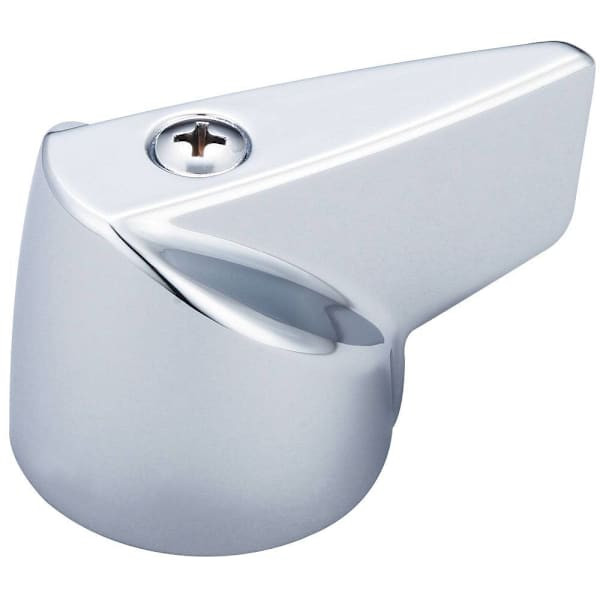 Central Brass Tear Drop Handle With Screw-Cold