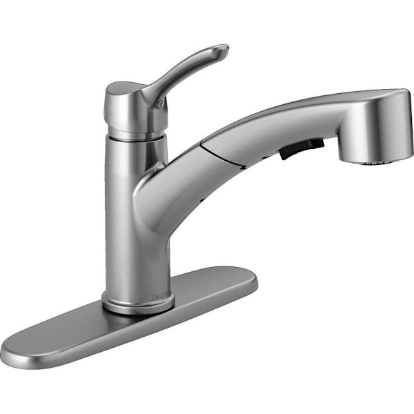 Delta Collins Single Handle Pull-Out Kitchen Faucet