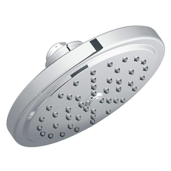 Moen Chrome One-Function 6 3/4" Diameter Spray Head Eco-Performance Rainshower