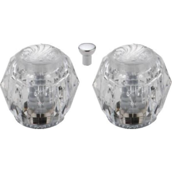 Delta Clear Knob Handle Kit