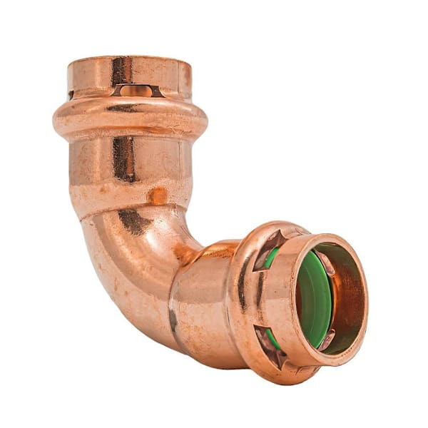 Quickfitting Surepress 1/2" Press X 1/2" Press Copper 90° Elbow Fitting
