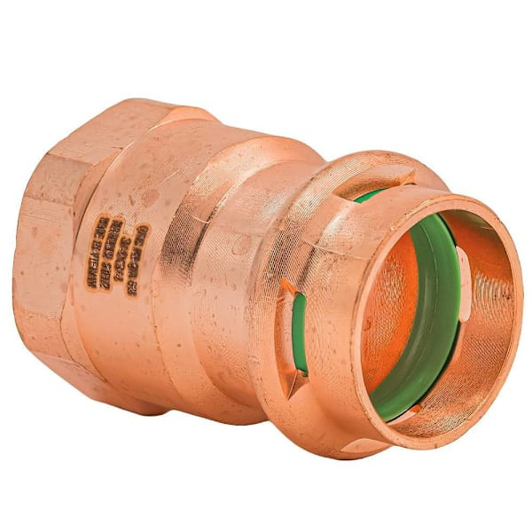 Quickfitting Surepress 3/4" Press X 3/4" FNPT Copper Female Adapter