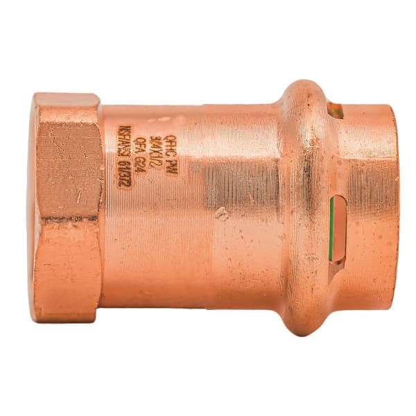 Quickfitting Surepress 3/4" Press X 1/2" FNPT Copper Female Adapter