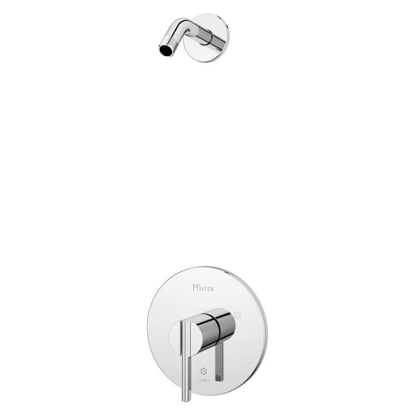 Pfister Brislin Shower Trim, Showerhead Not Included In Polished Chrome