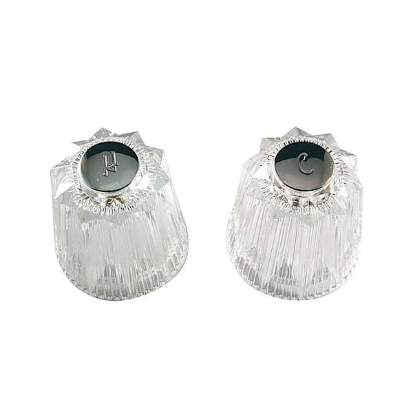 Danco Faucet Handles For Price Pfister Contessa/Windsor In Clear Acrylic