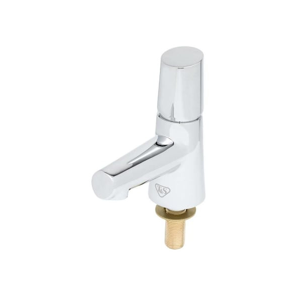 T&S Brass And Bronze Lakecrest Aesthetic Metering Lavatory Faucet Polishd Chrome