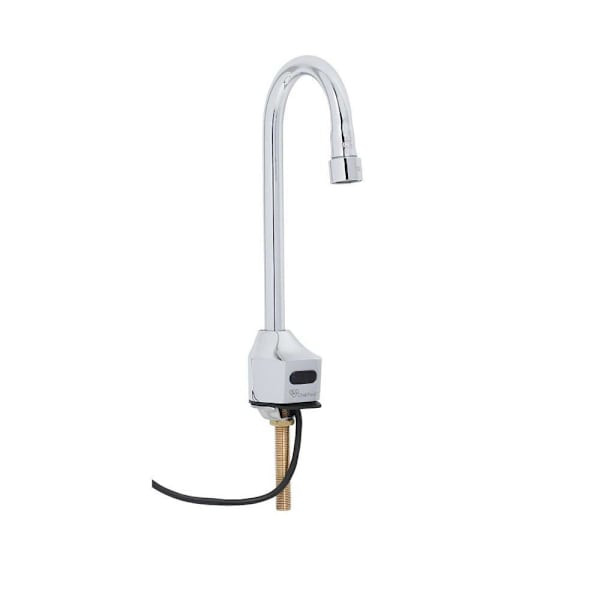 T&S Brass And Bronze Elec Faucet Dck Mt Gn Ac/Dc Ctrl Mod .5 GPM Vr Spray Device