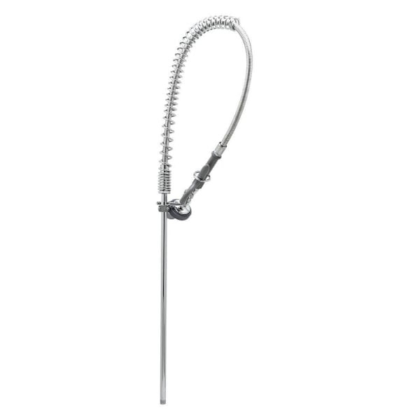 T&S Brass And Bronze Pre-Rinse Assy 44" Stainlss Hose Self-Closing Vlv Wll Brckt
