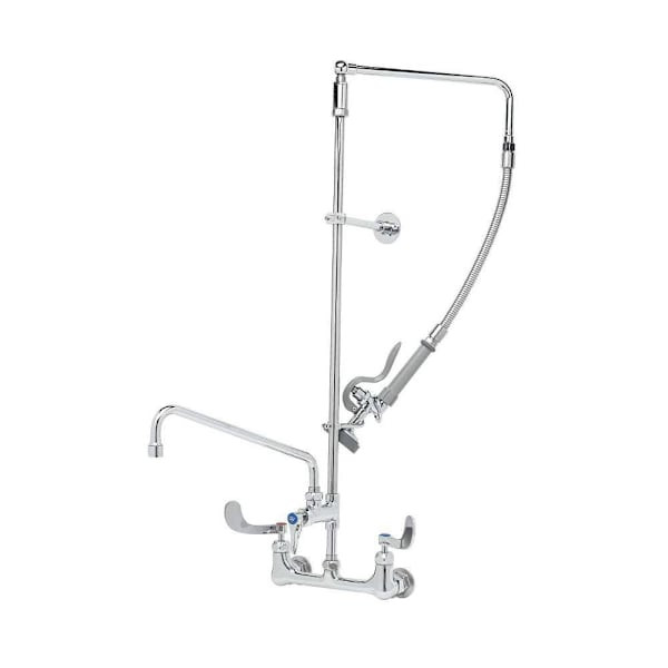 T&S Brass And Bronze Overhead Swvl Arm Add-On Faucet W/12" Swing Nozzle