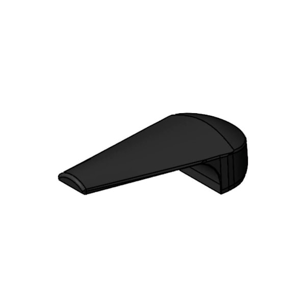 T&S Brass And Bronze Single Lever Handle, Matte Black Lakecrest