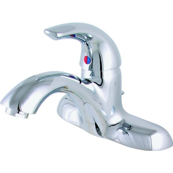 Delta Lavatory Faucet, 1.5 Gpm, 2.75" Spout, 4" Center, Chrome, 1 Handle