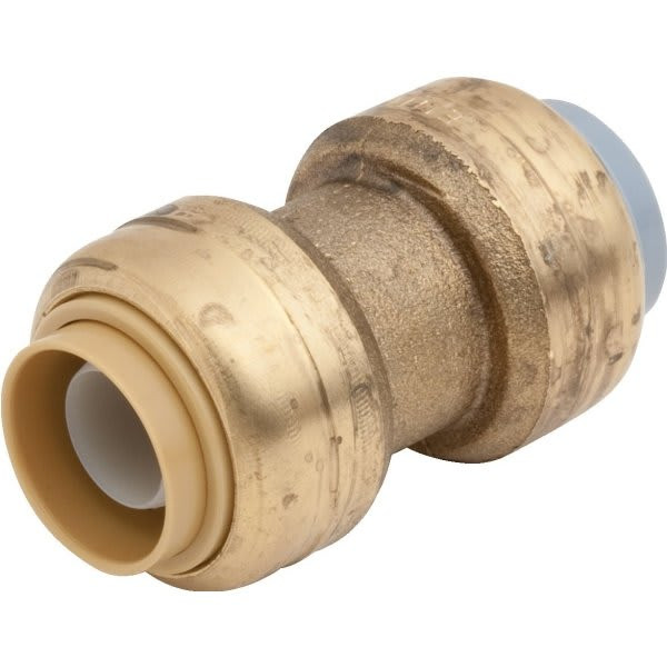 Sharkbite Push-Fit Polybutylene Coupling - 1/2" X 1/2"