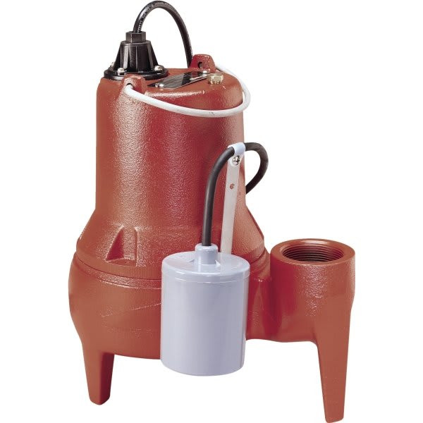 Liberty Pumps Sewage Pump 2/5 Hp Cast Iron